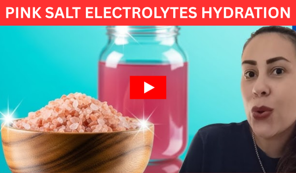 Pink Salt Electrolytes Hydration