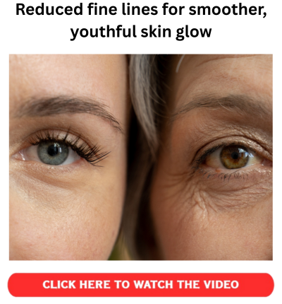 Reduced fine lines for smoother youthful skin glow