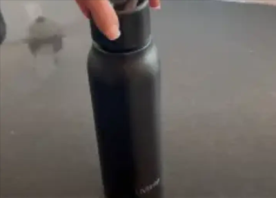 UVBrite Water Bottle Customer 1