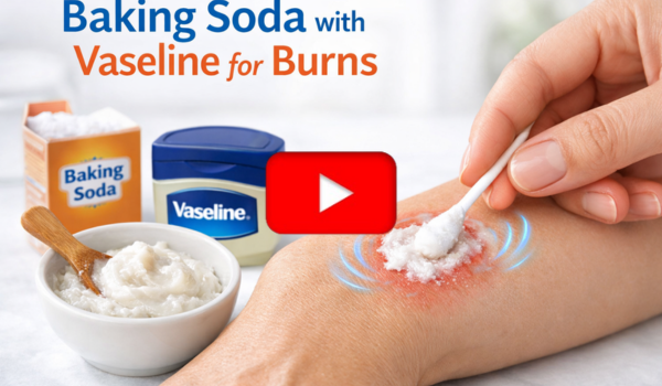 Baking Soda with Vaseline for Burns