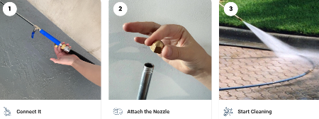 JetHose Pressure Nozzle How to use