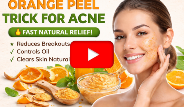 Orange Peel Trick for Acne