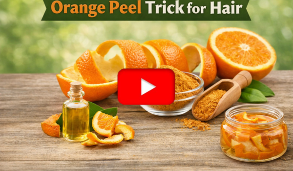 Orange Peel Trick for Hair