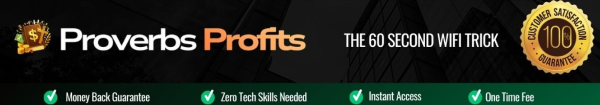 Proverbs Profits label