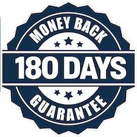 180 Day Money Back Guarantee