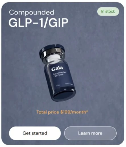 Compounded GLP-1GIP