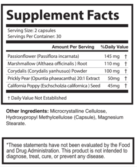 Neuro Salt Supplwmwnt Facts
