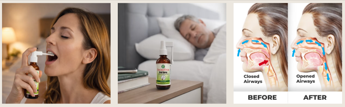 SnoreStop Throat Spray Benefites