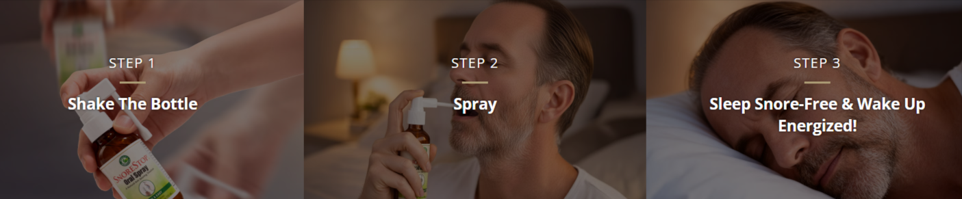 SnoreStop Throat Spray How to use