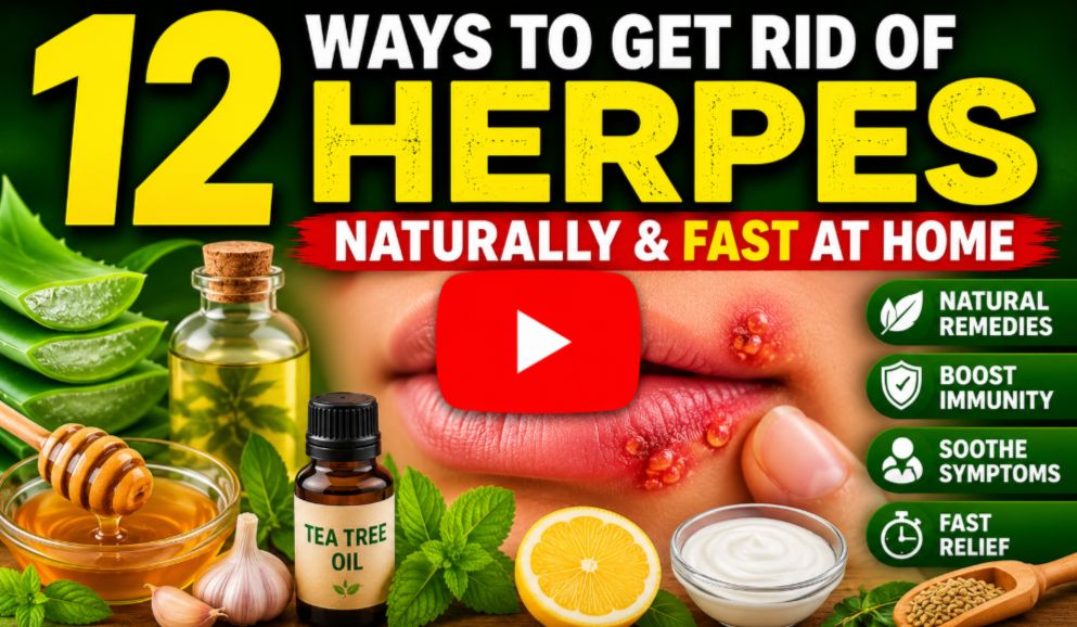 12 Ways to Get Rid of Herpes Naturally & Fast at Home