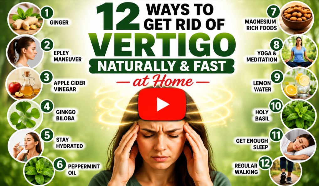 12 Ways to Get Rid of Vertigo Naturally & Fast at Home