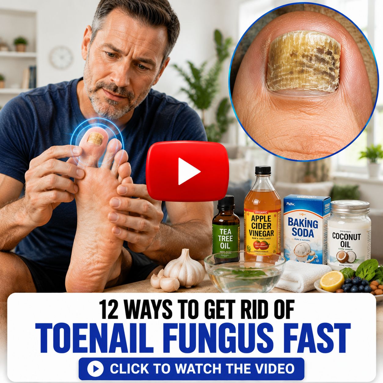 Get Rid of Toenail Fungus