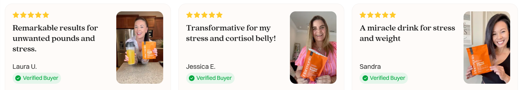 Harmonia Cortisol Support Customer Reviews