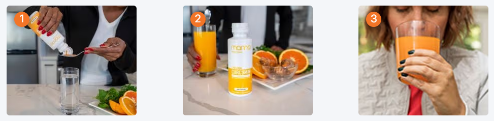 Manna Liposomal Curcumin How to use