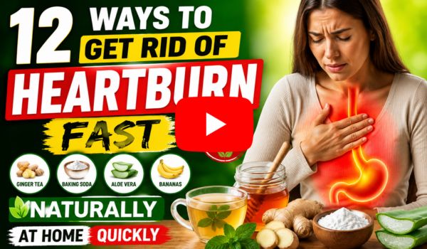 12 Ways to Get Rid of Heartburn Fast Naturally at Home Quickly