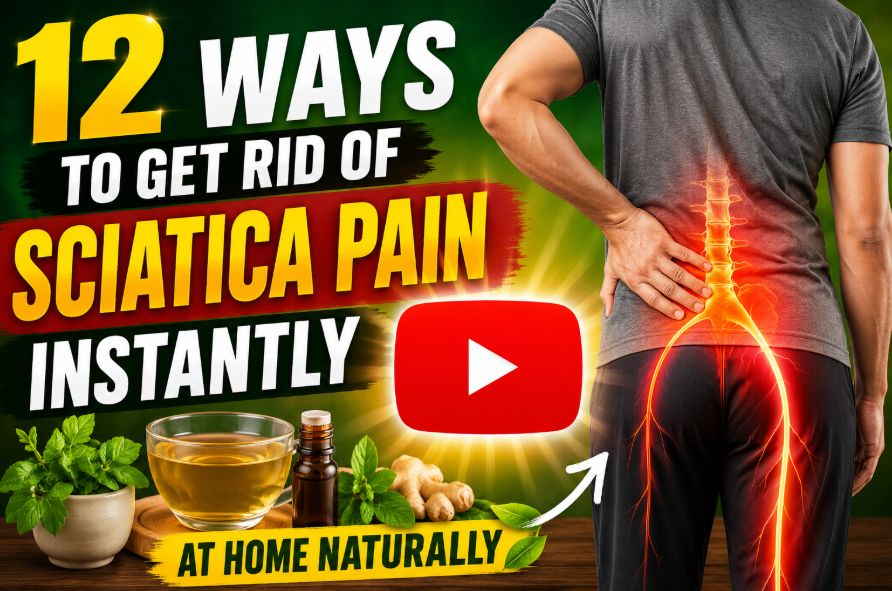 12 Ways to Get Rid of Sciatica Pain Instantly at Home Naturally