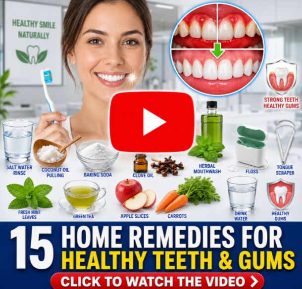 15 Home Remedies for Healthy Teath & Gums