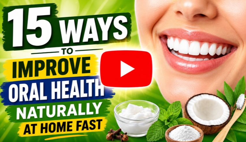 15 Ways to Improve Oral Health Naturally at Home Fast
