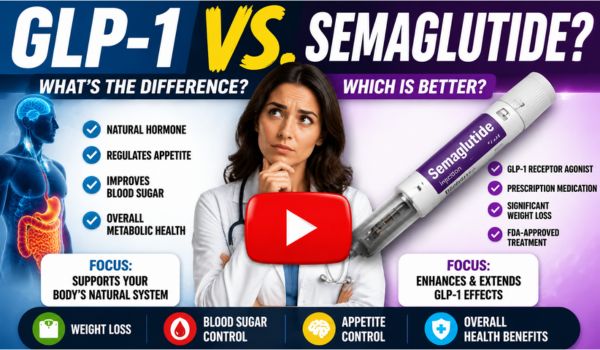 GLP-1 vs. Semaglutide