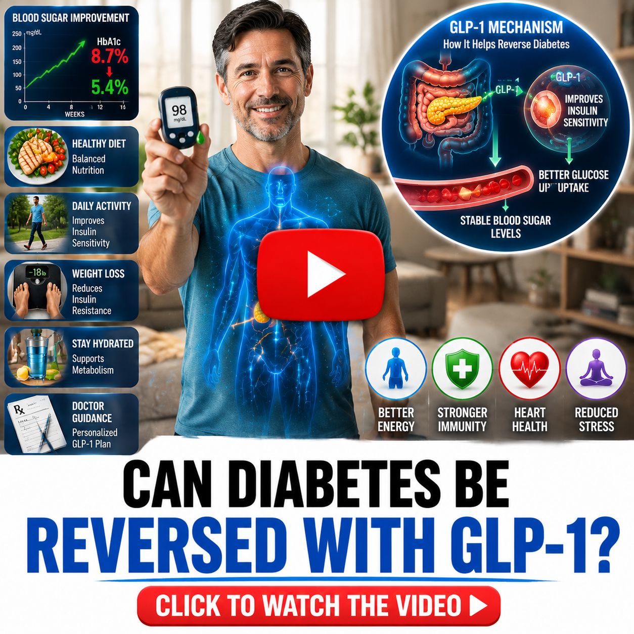 GLP-1s Help Reverse Diabetes 2