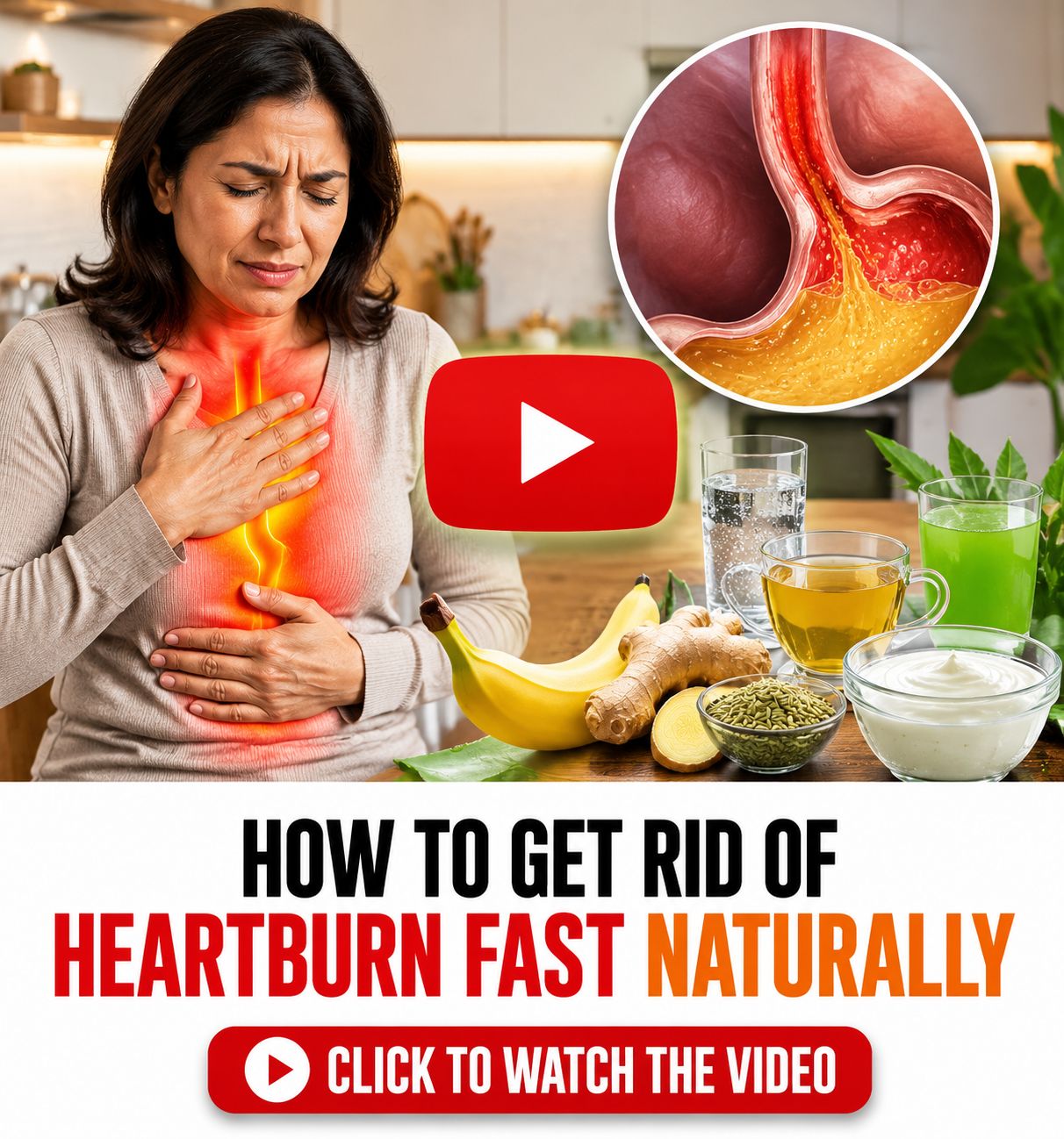 Get Rid of Heartburn Fast 1