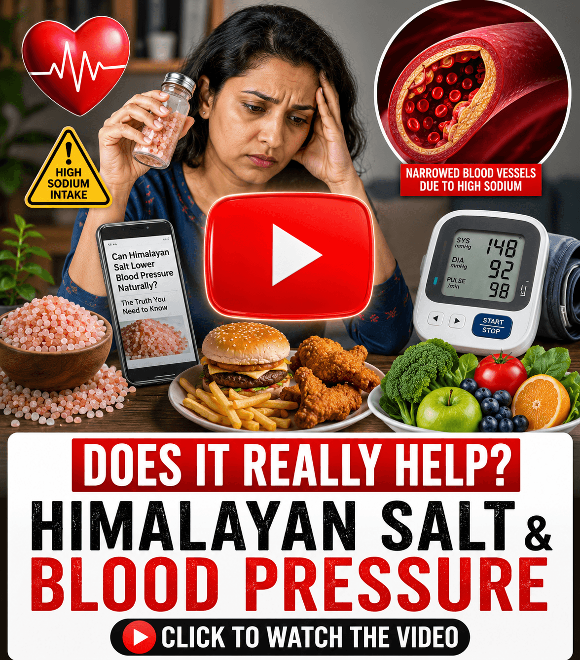 Himalayan Salt Diet For High Blood pressure - Tips