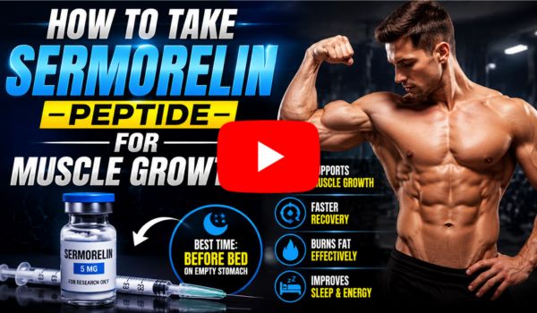 How to Take Sermorelin Peptide for Muscle Growth
