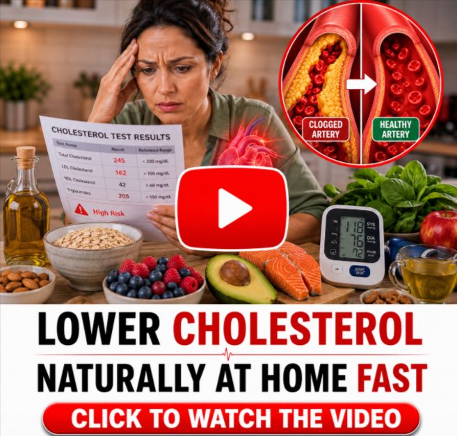 Lower Cholesterol Naturally at Home Fast