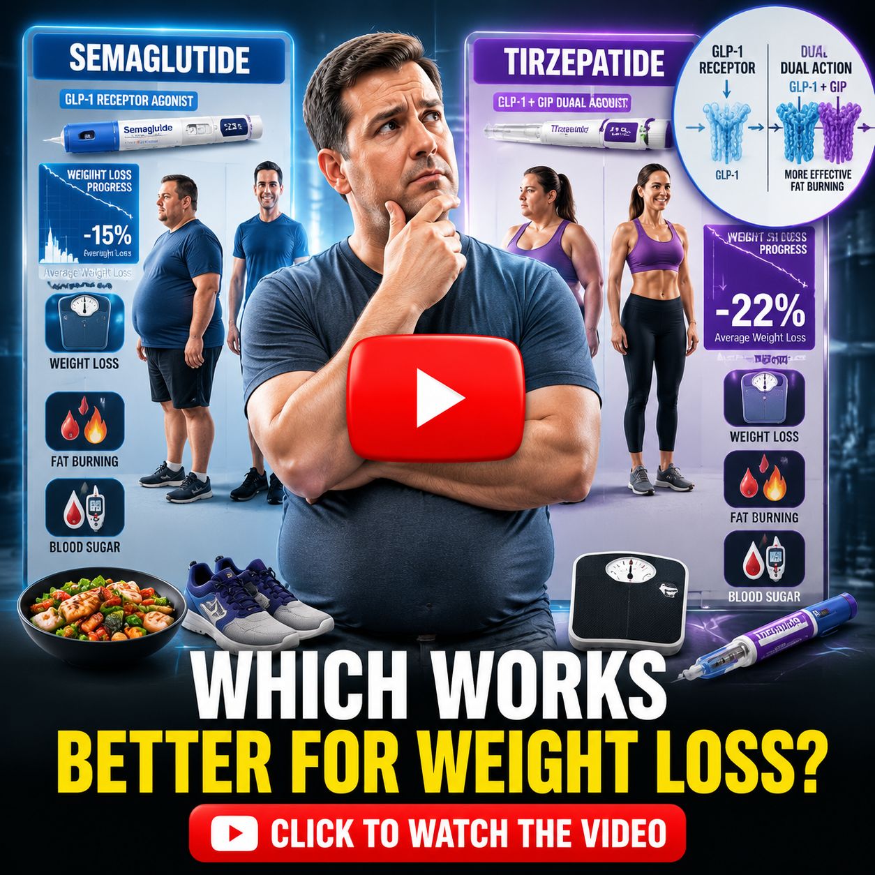 Semaglutide vs Tirzepatide 1