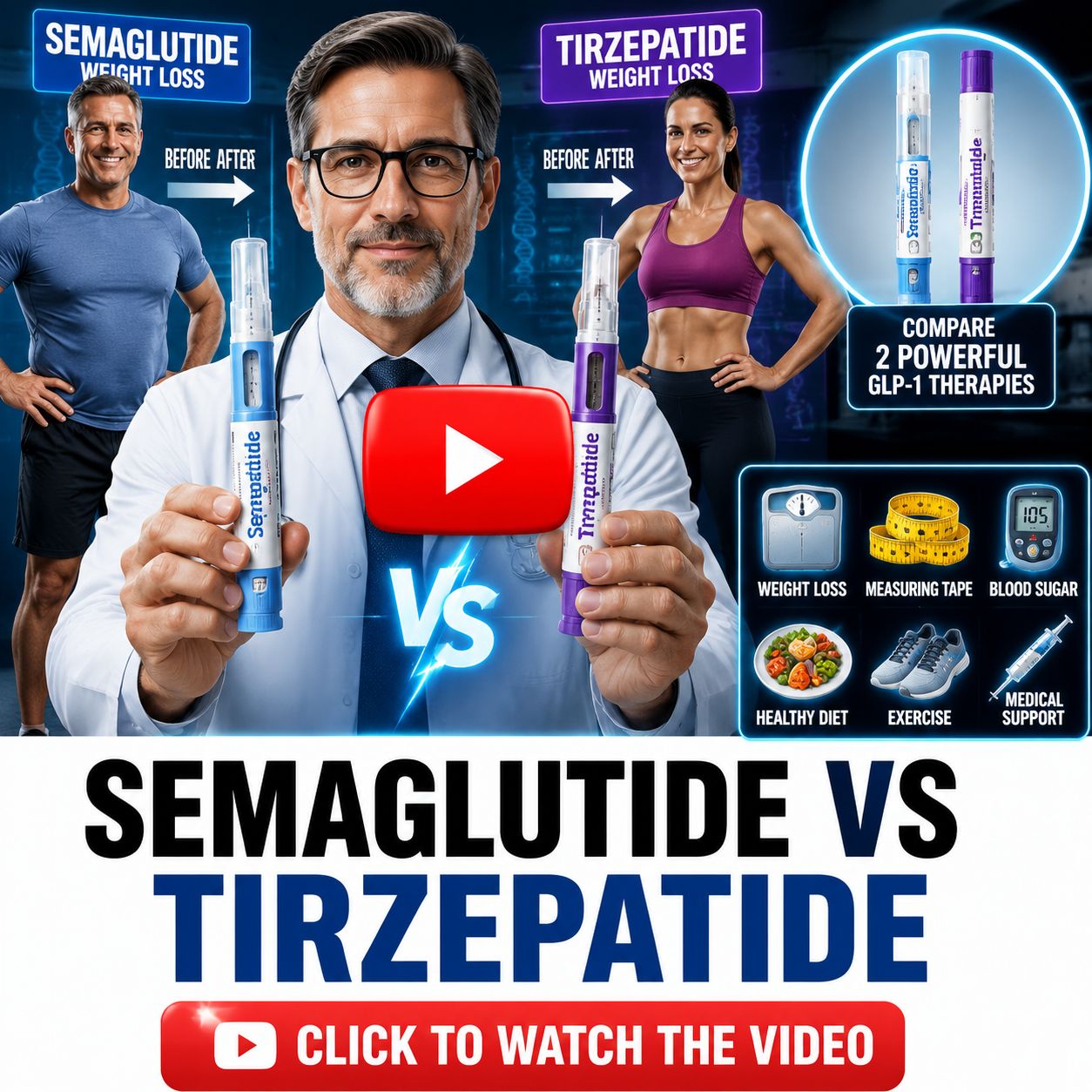 Semaglutide vs Tirzepatide 2