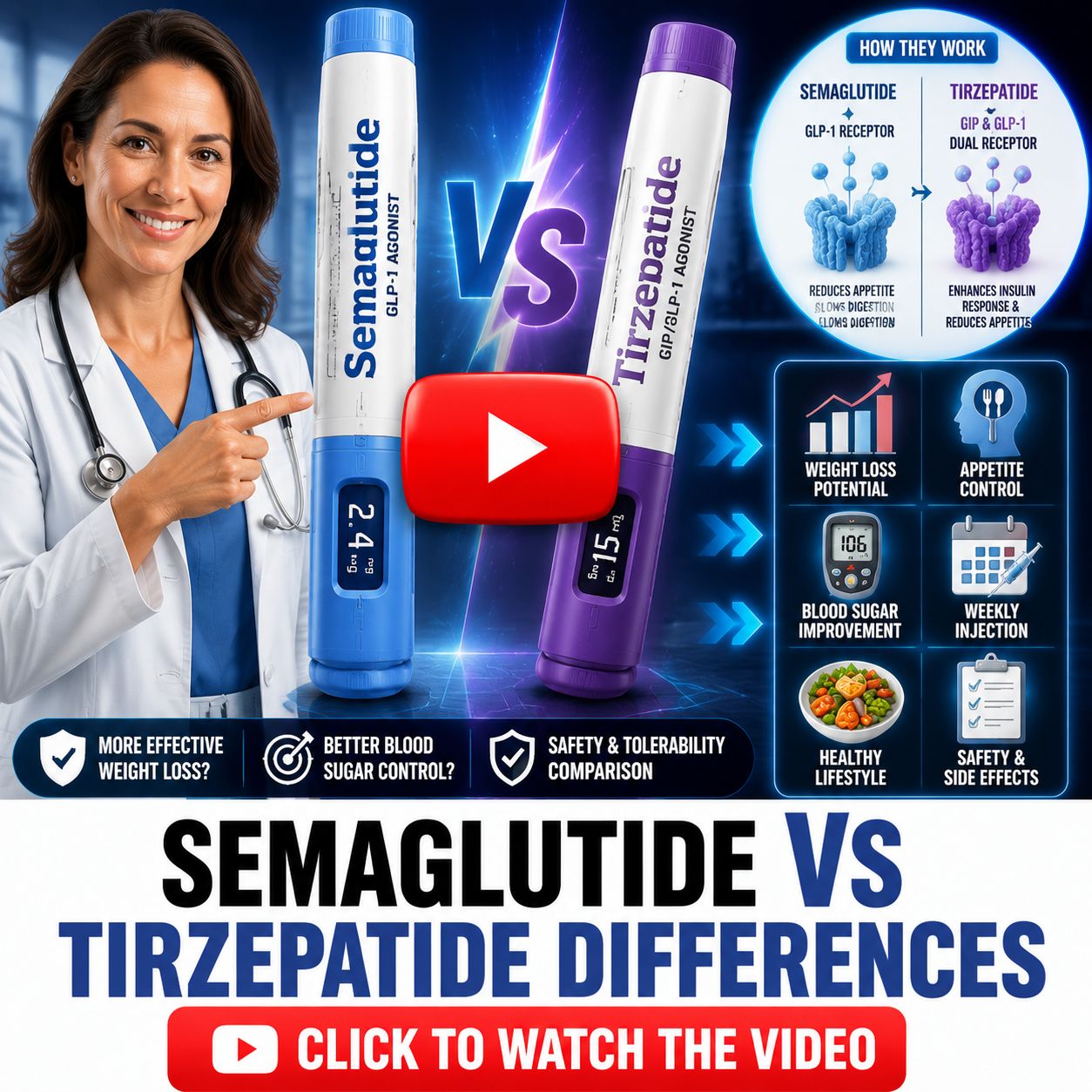 Semaglutide vs Tirzepatide 3