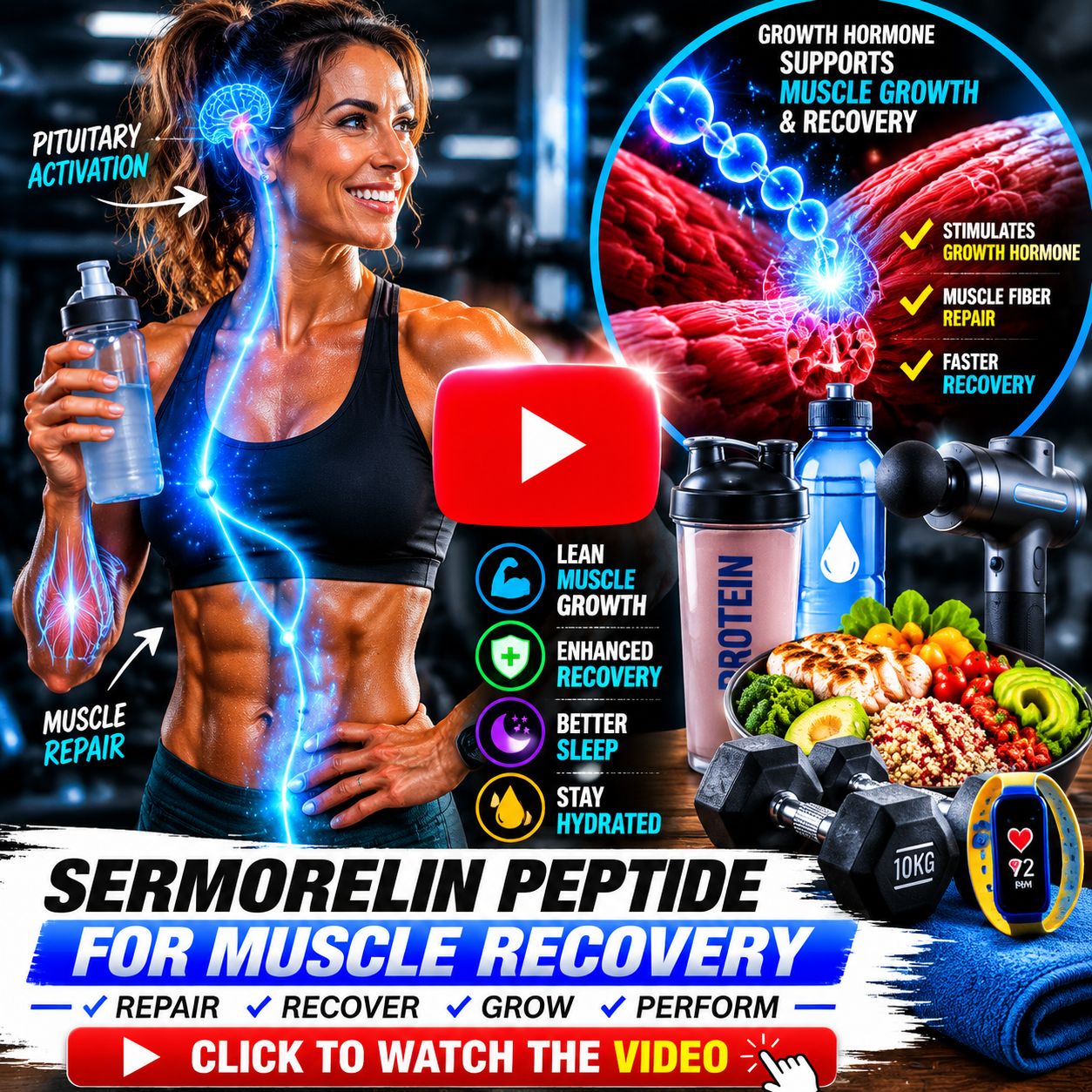 Sermorelin Peptide for Muscle Growth 4