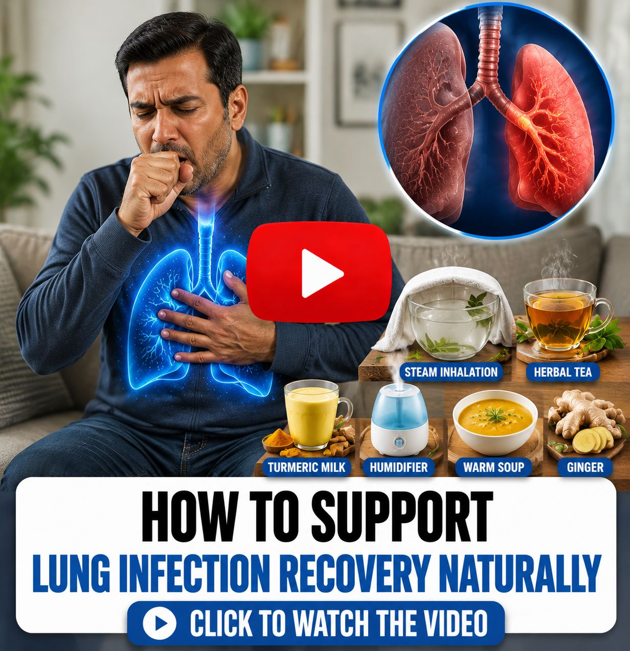 Support Recovery From a Lung Infection 1