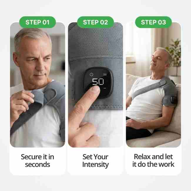 Vital Shoulder Massager How-to-Use