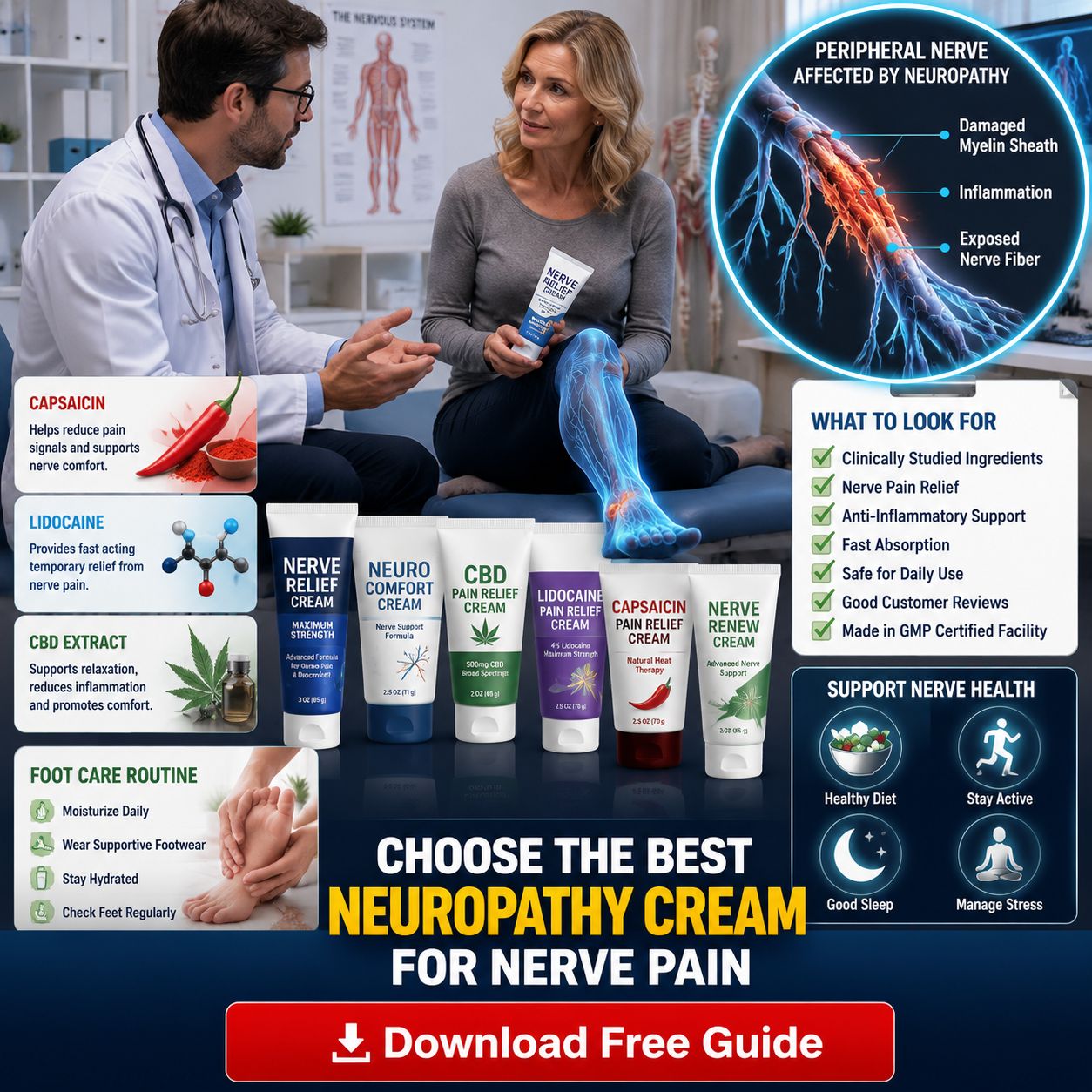 7 Peripheral Neuropathy Creams - 1
