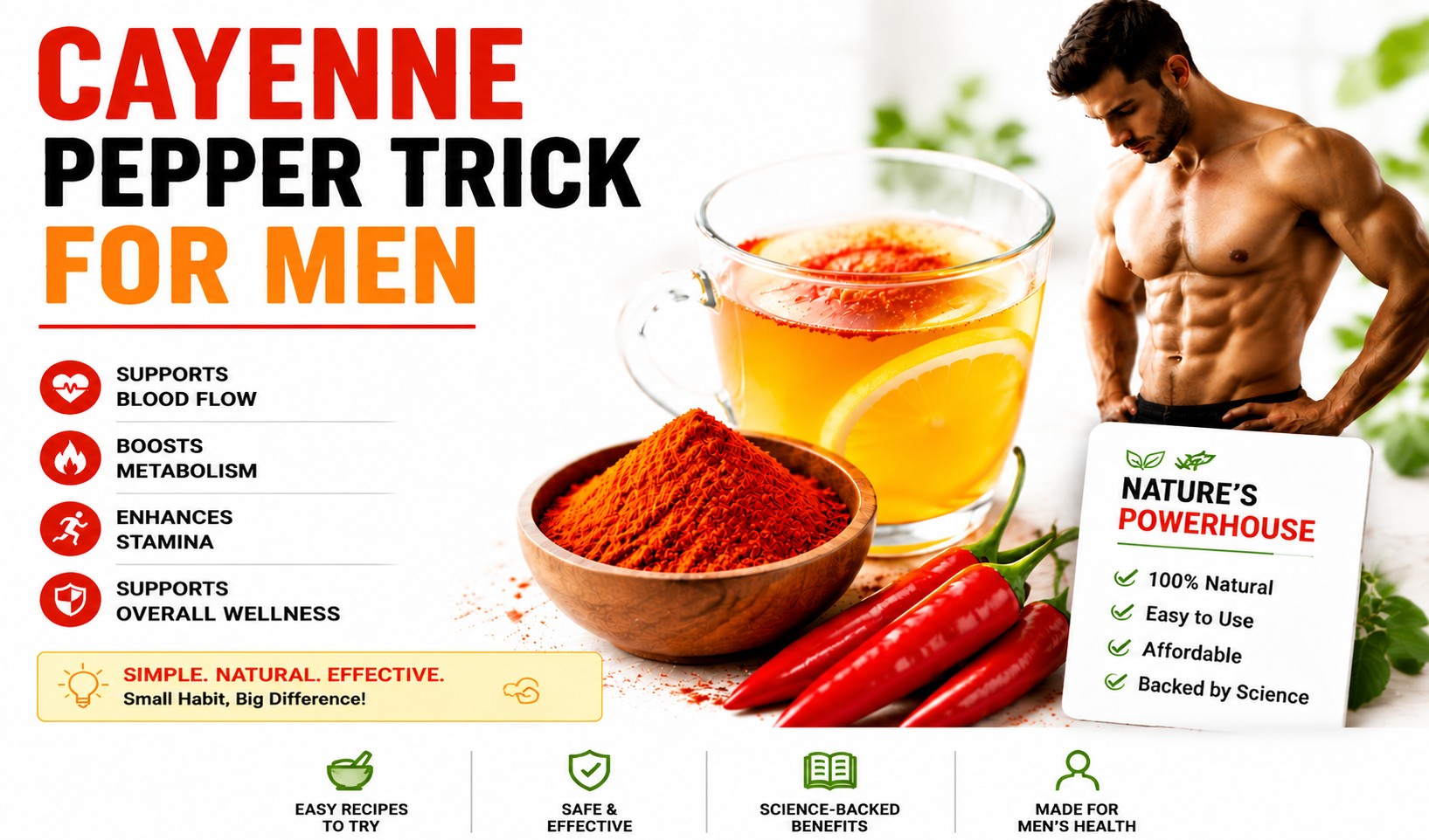 Cayenne Pepper Trick For Men