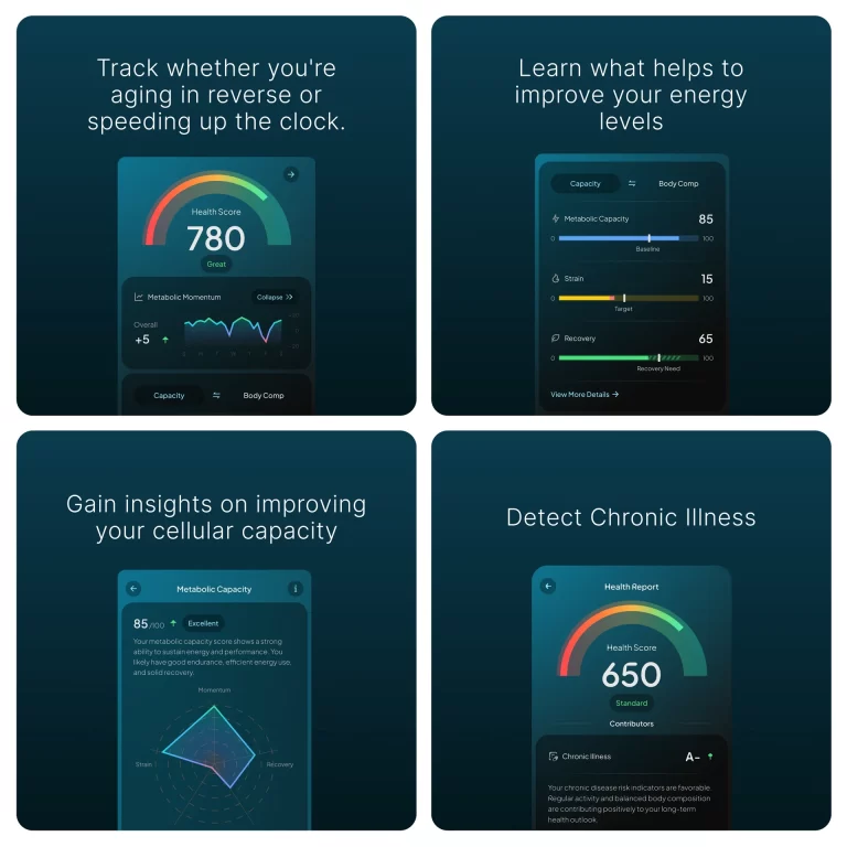 Hume Band Health Tracker features