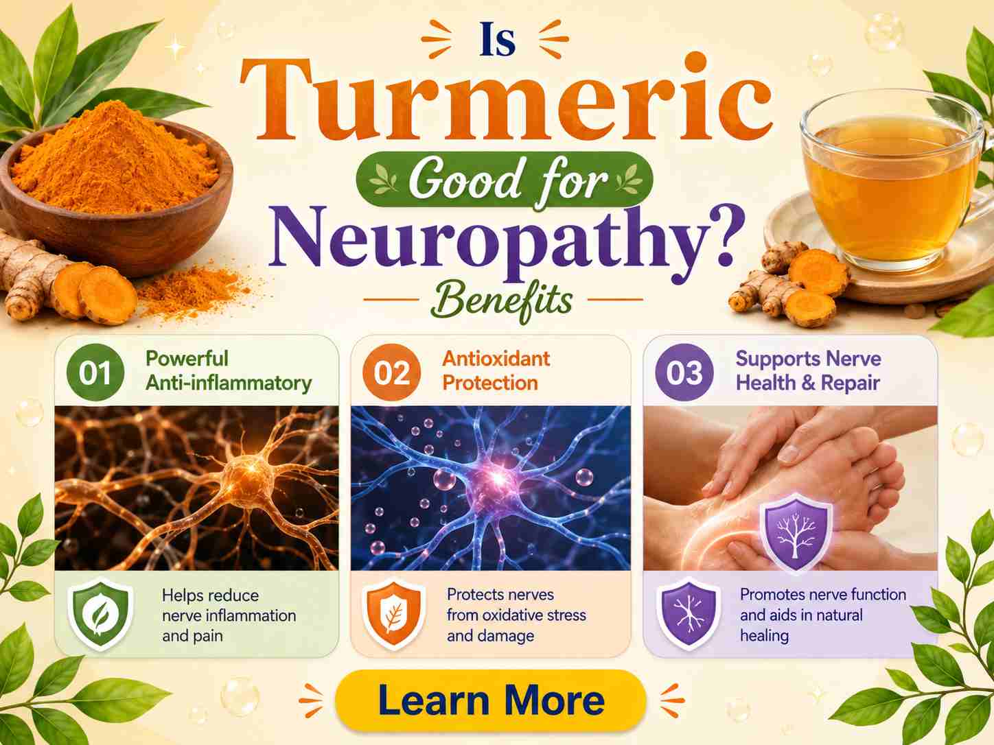 Is Turmeric Good for Neuropathy - Benefits