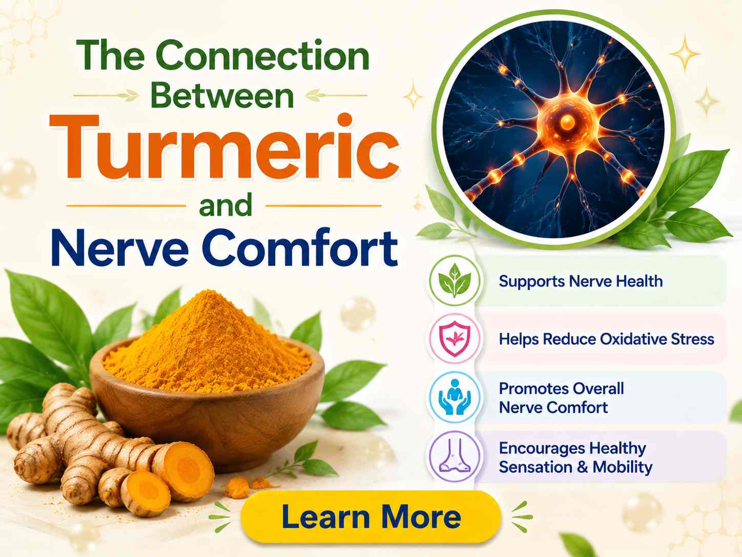 Is Turmeric Good for Neuropathy - The connection