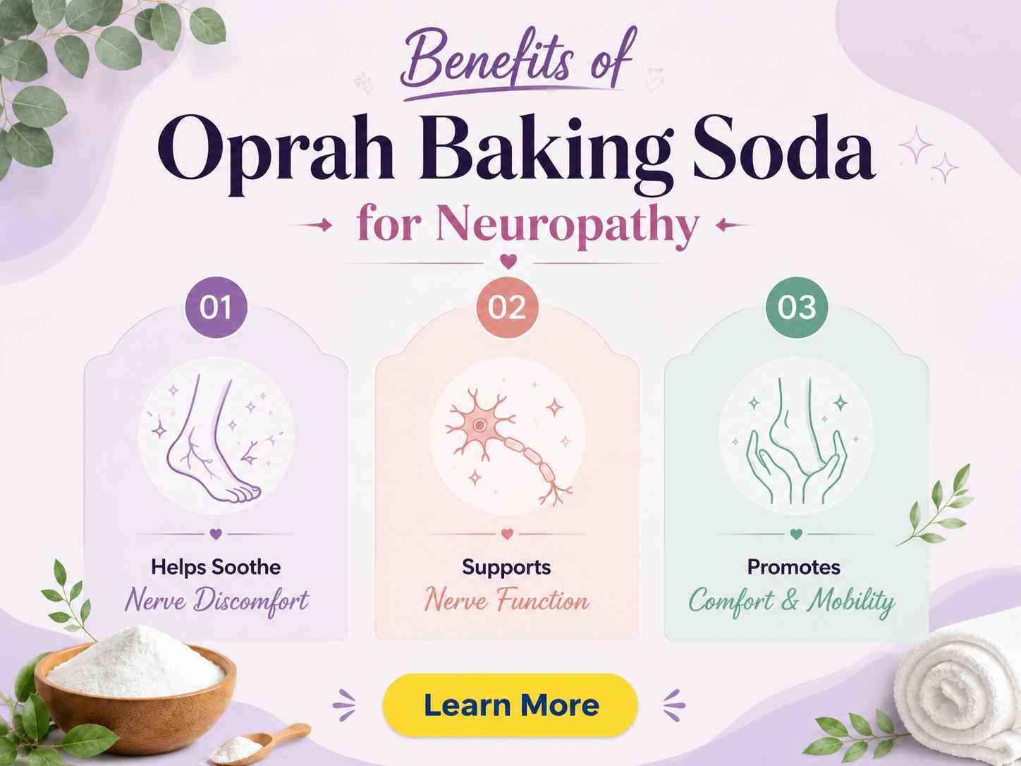 Oprah Baking Soda Neuropathy - Benefits