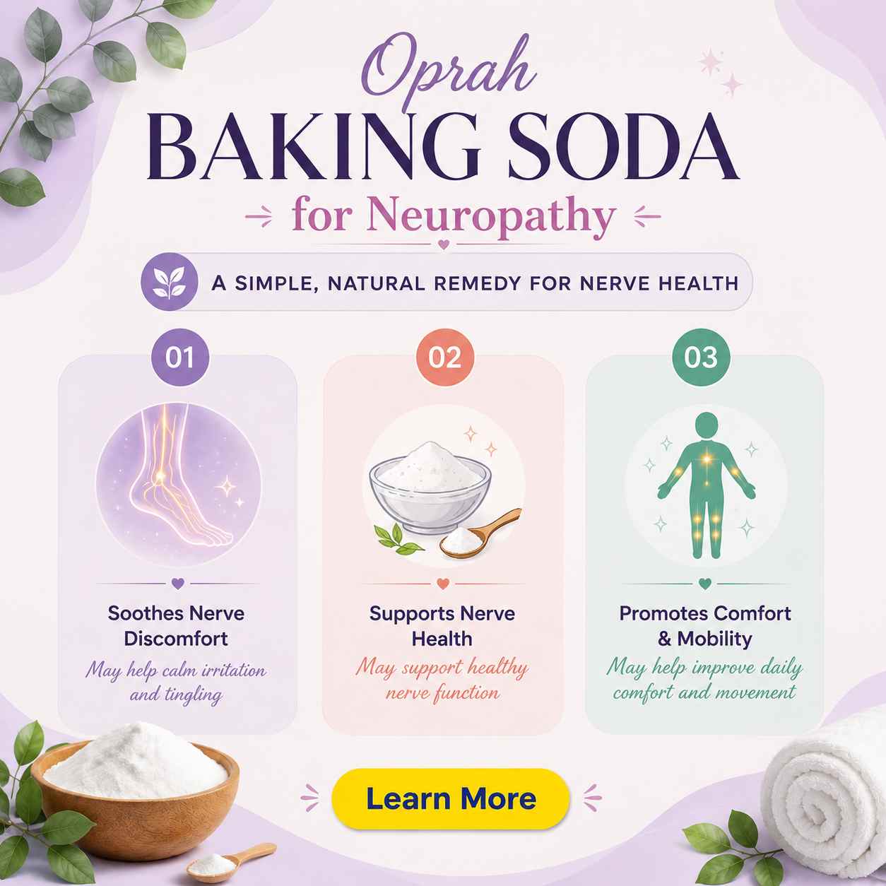 Oprah Baking Soda for Neuropathy