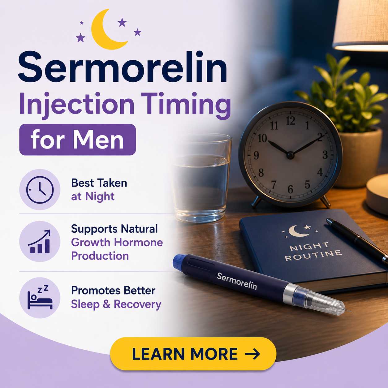 Sermorelin Injection Timing