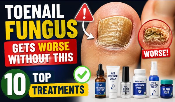 Toenail Fungus Gets WORSE Without This Top 10 Treatments