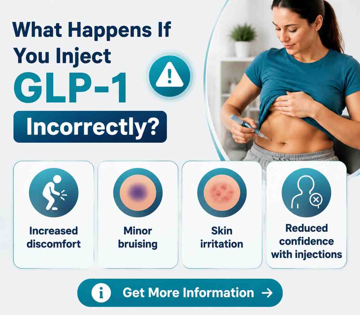 where to inject glp 1 incorrectly