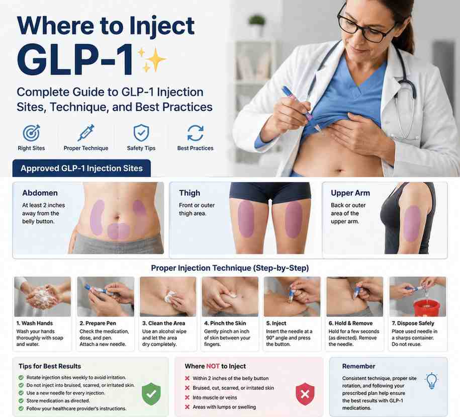 where to inject glp 1