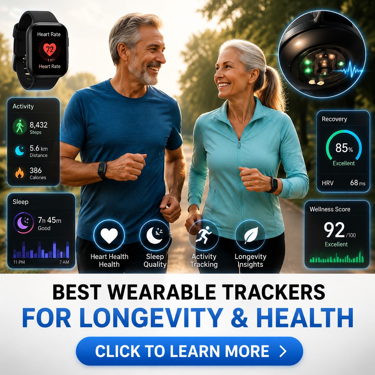 Wearable Band Benefits for Longevity