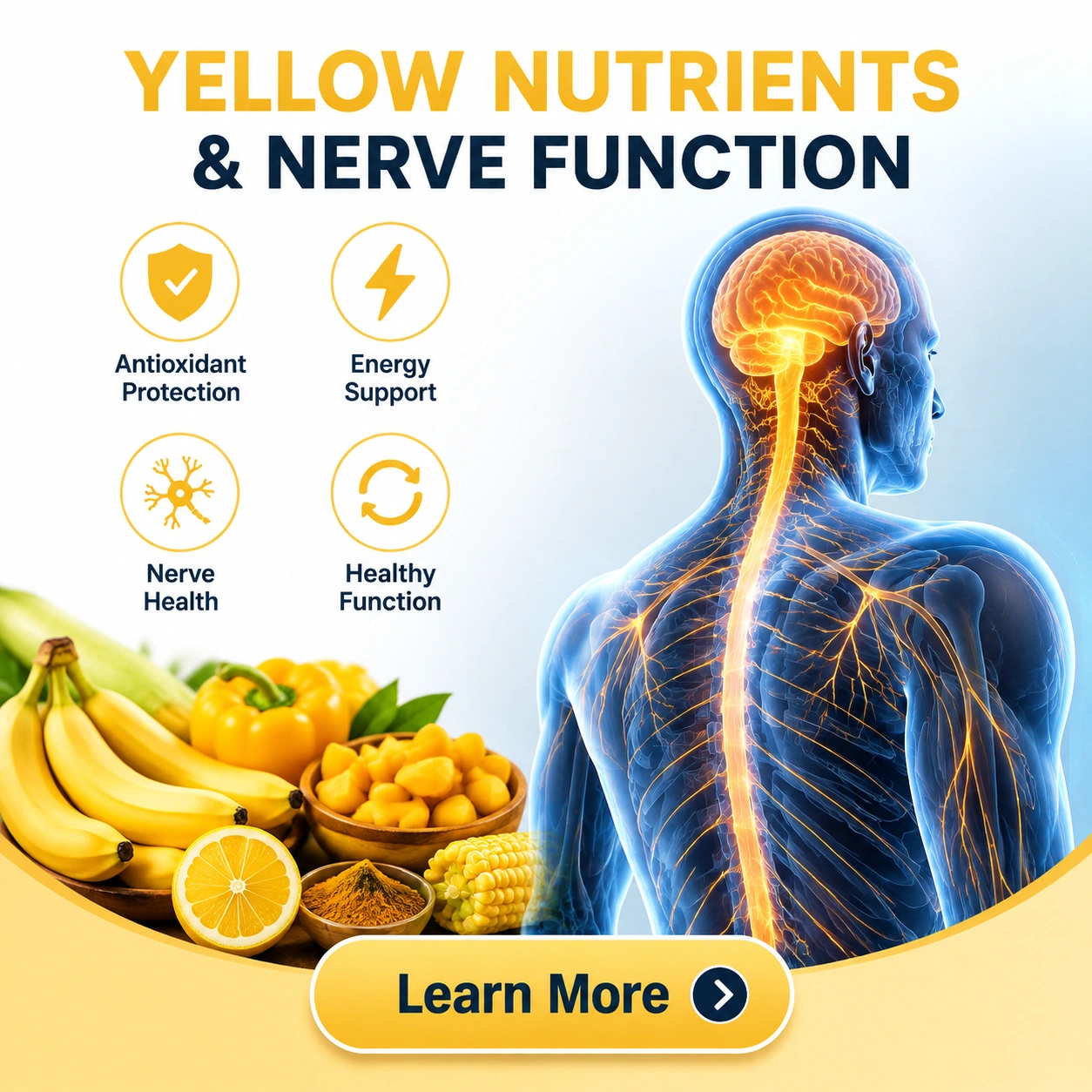 How Yellow Nutrients Connect With Nerve Function