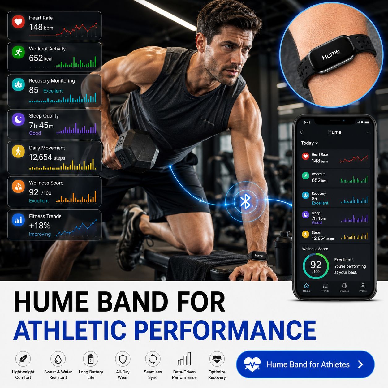 Hume Band Good for Athletes - 1