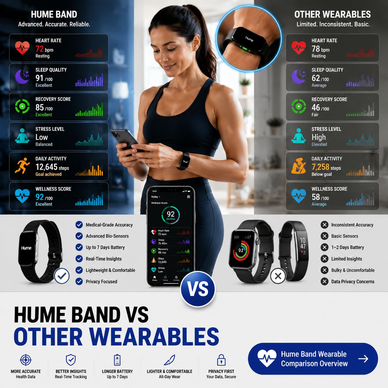 Hume Band Reliable Compared to Competitors - 2