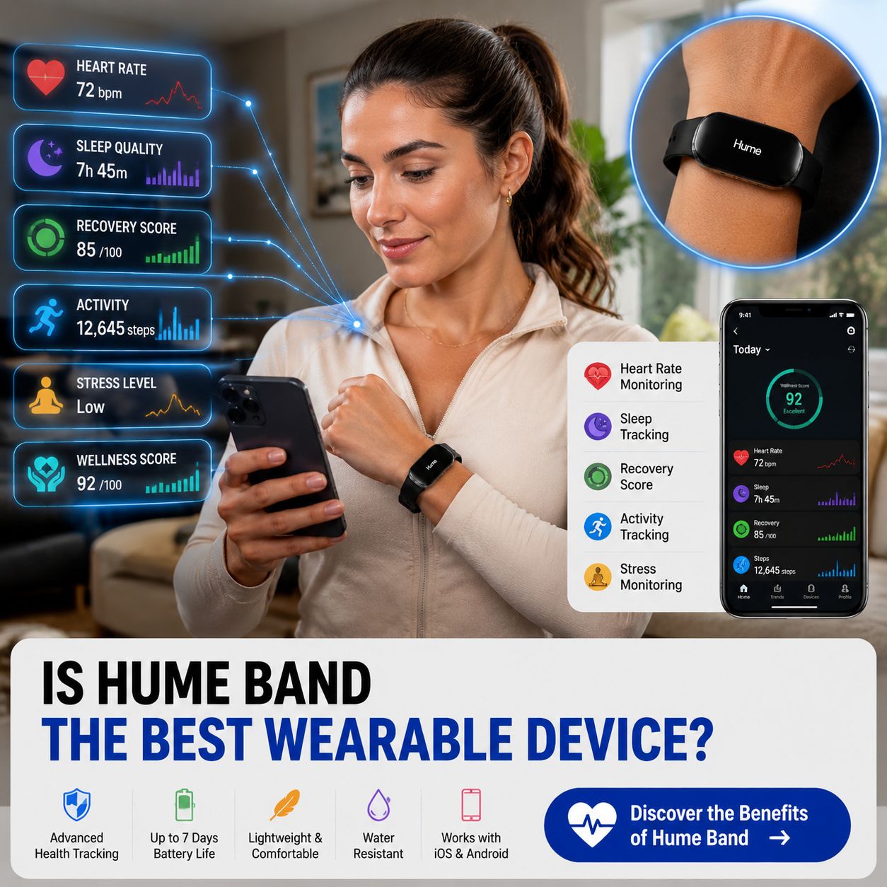 Hume Band the Best Wearable Device - 1